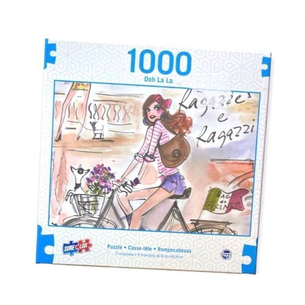 Sure-Lox Ooh La La Ragazzi 1000 pc Jigsaw Puzzle